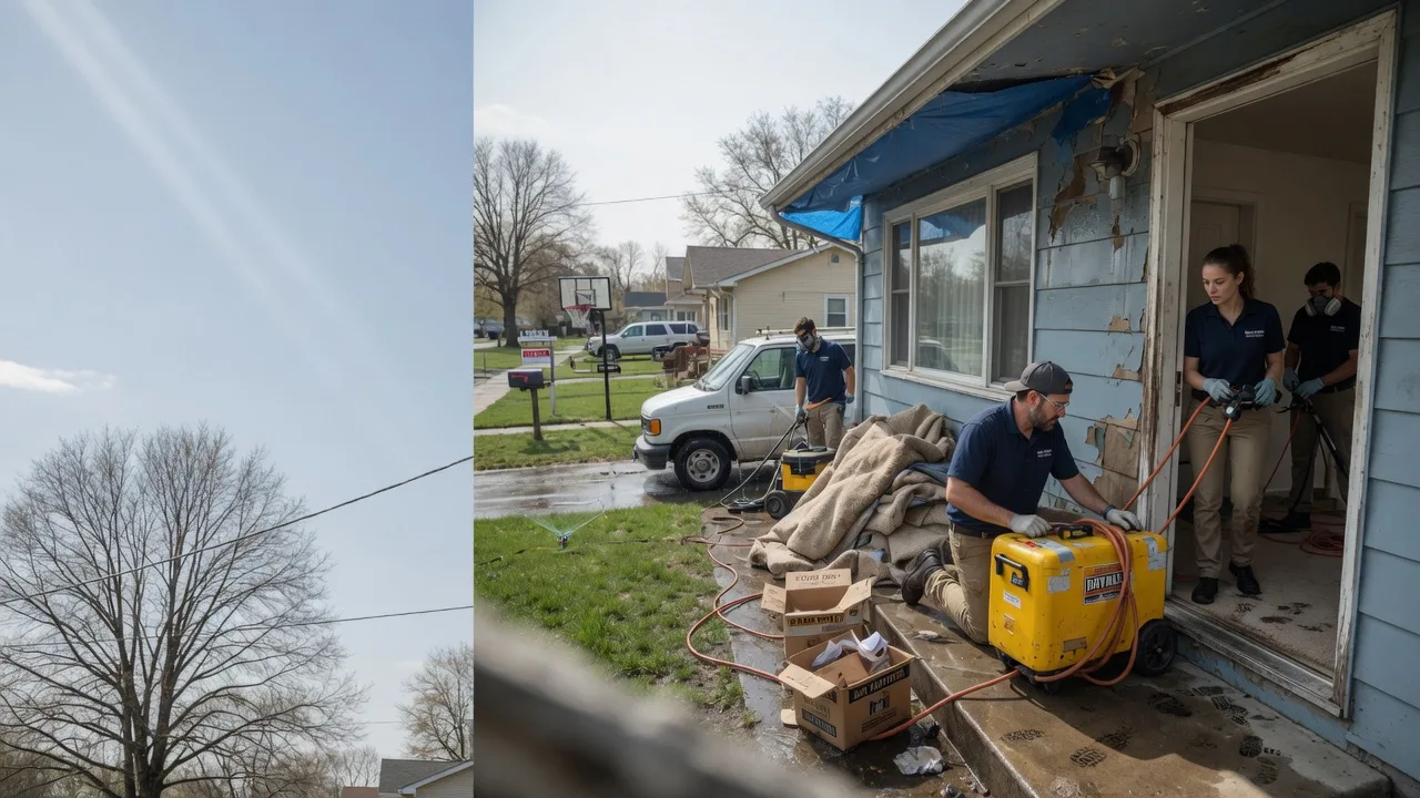 Basement Flood Cleanup in Vienna, MO near me